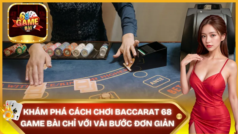 Cách chơi Baccarat 68 Game Bài chỉ với vài bước đơn giản